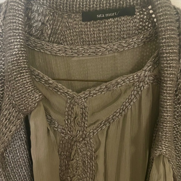 Sita Murt knitted sweater and blouse set - Picture 4 of 6